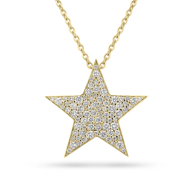 Diamond Classic Star Pendant