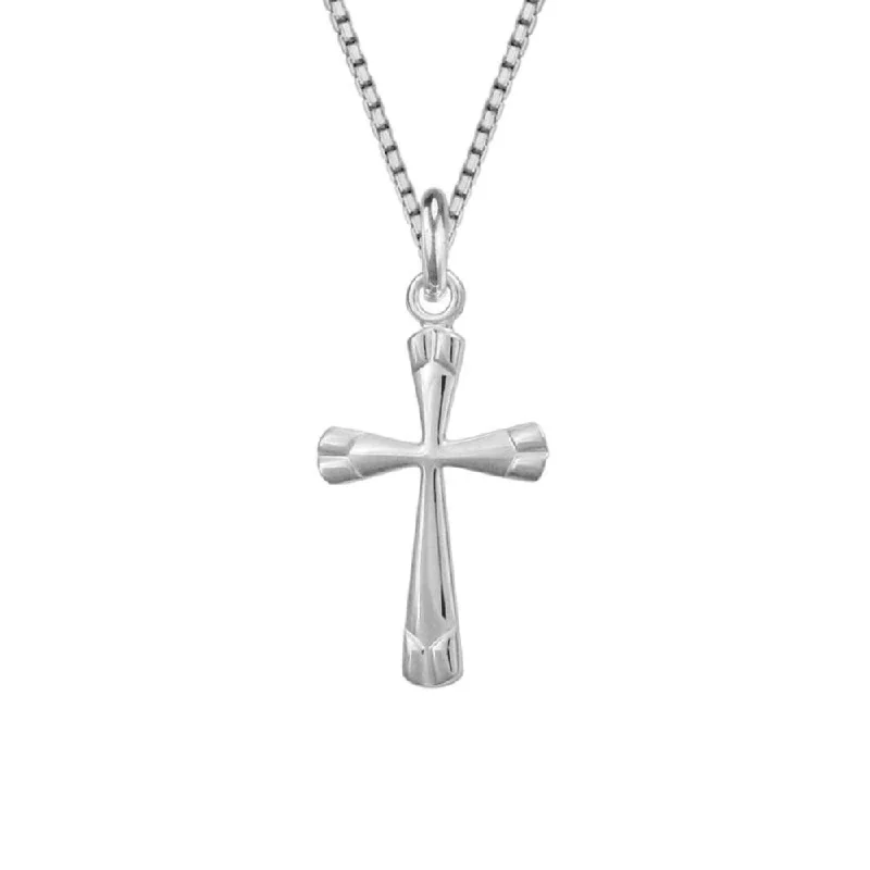 Sterling Silver Cross Pendant Necklace