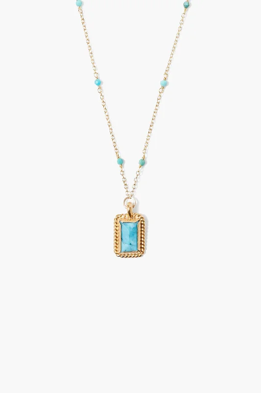 Aura Necklace Turquoise