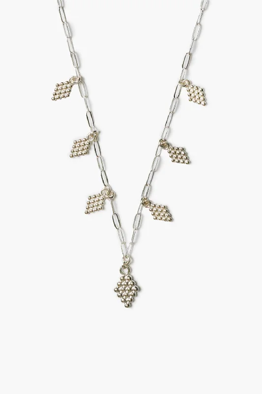 Bijou Charm Necklace Silver