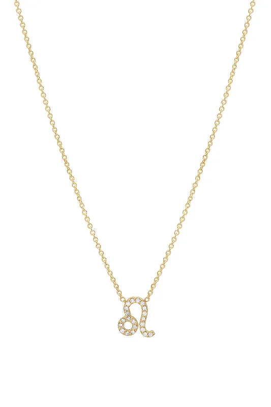 Diamond Leo Necklace