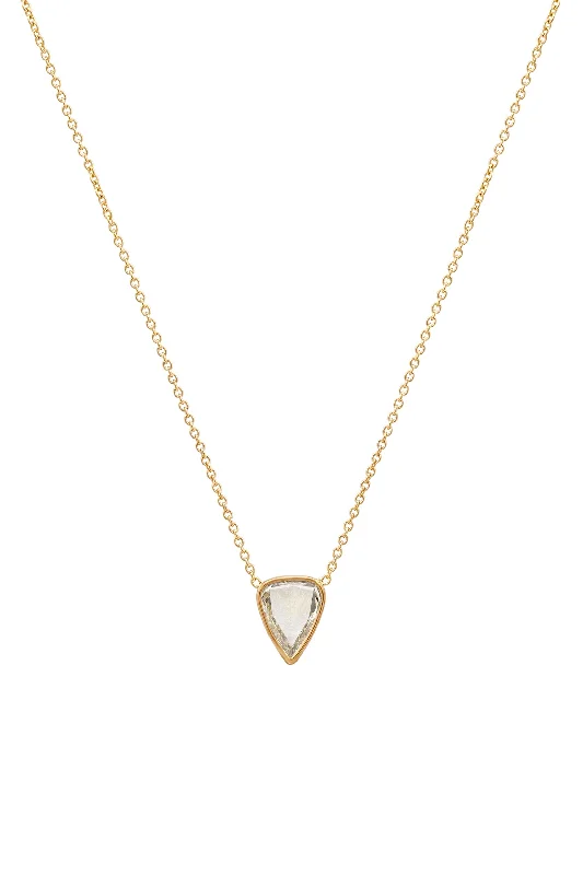 Rose Cut Diamond Necklace No. 2318