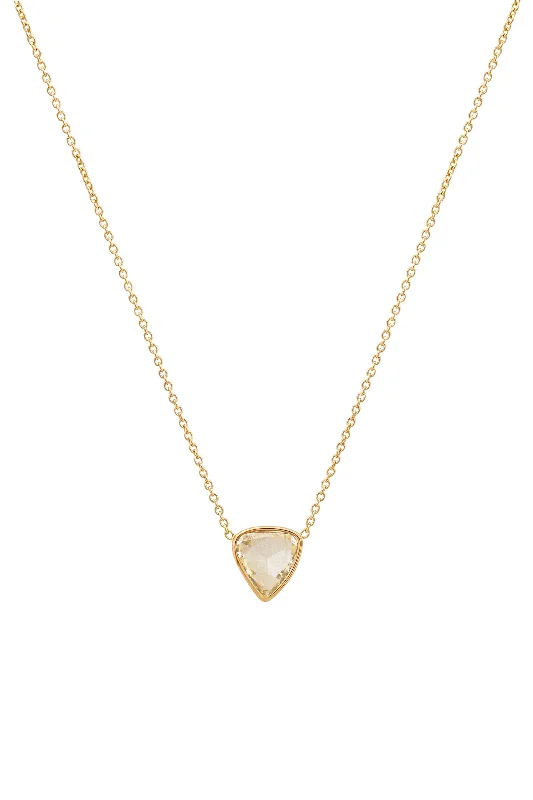 Rose Cut Diamond Necklace No. 2320