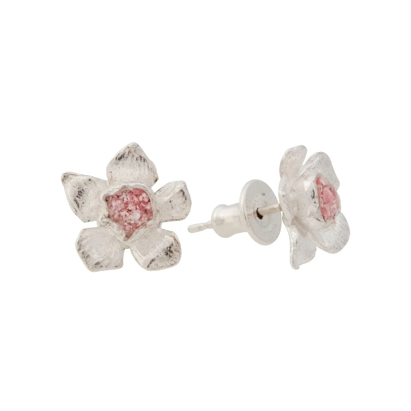 Fera ~ Tiny Flower Stud Earrings