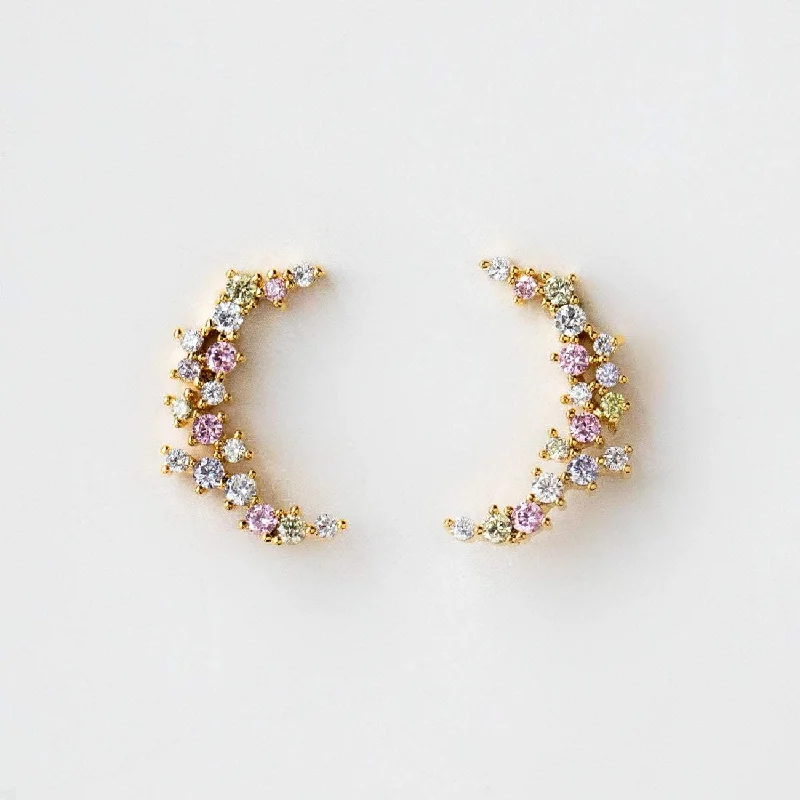 One and Only Moon Earrings