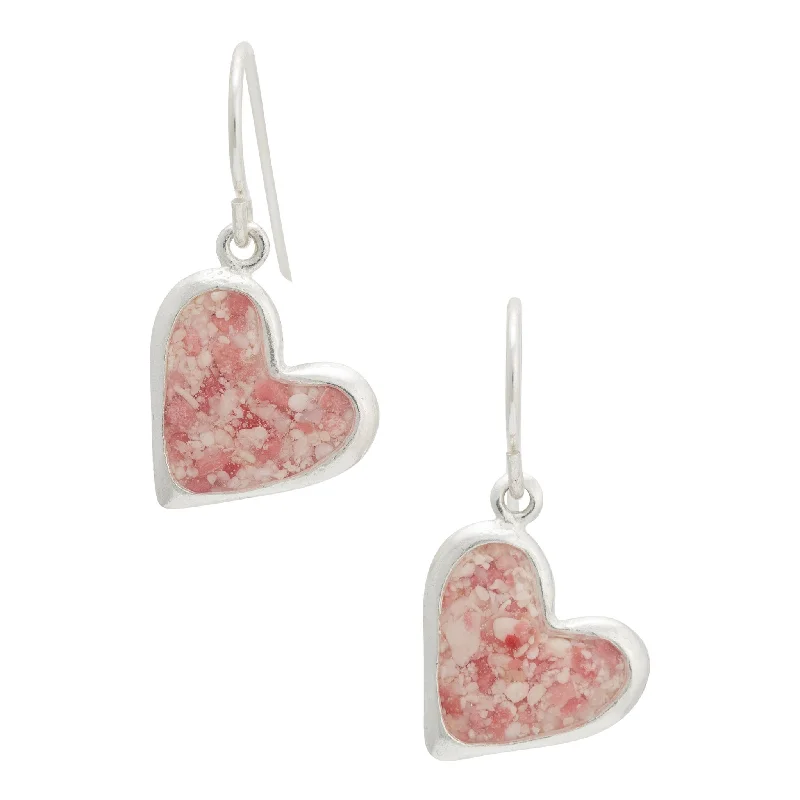 Splash ~ Heart (Juliet) Dangle Earrings