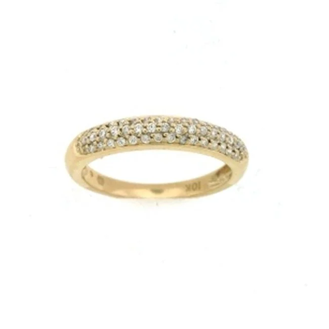 1/3 CTW Diamond Wedding Ring in 14KT Yellow Gold