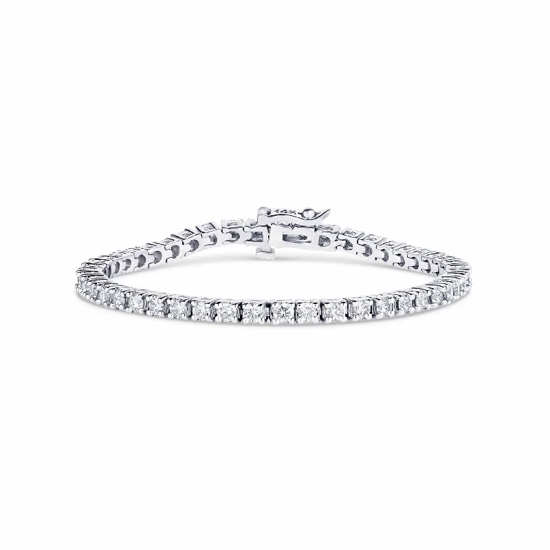 14kt White Gold 2.68ctw Diamond Tennis Bracelet