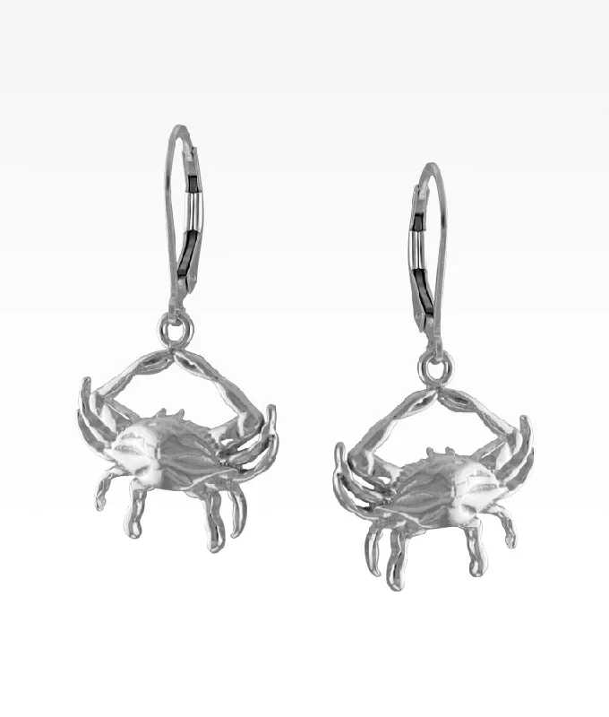 Onyx Bracelet Crab Dangle Earrings