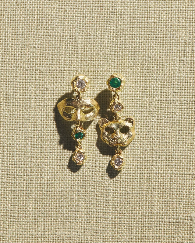 Unique Pendant Chimera Earrings