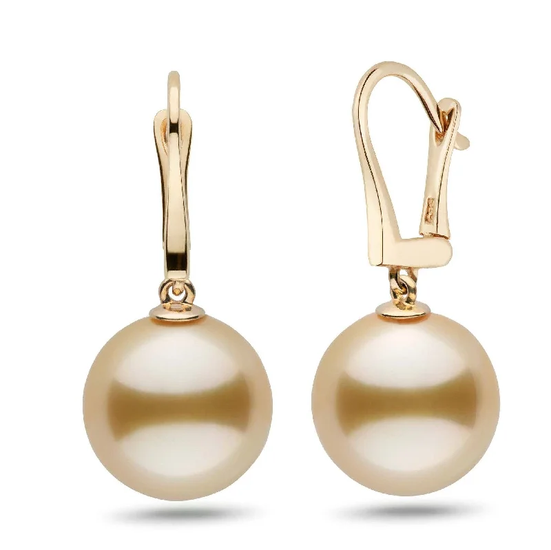 Unique Cuff Bracelet Classic Collection Golden South Sea 13.0-14.0 mm Pearl Dangle Earrings Unique Cuff Bracelet Classic Collection Golden South Sea 13.0-14.0 mm Pearl Dangle Earrings
