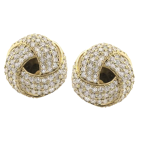 Earring in 18k Gold with Diamonds