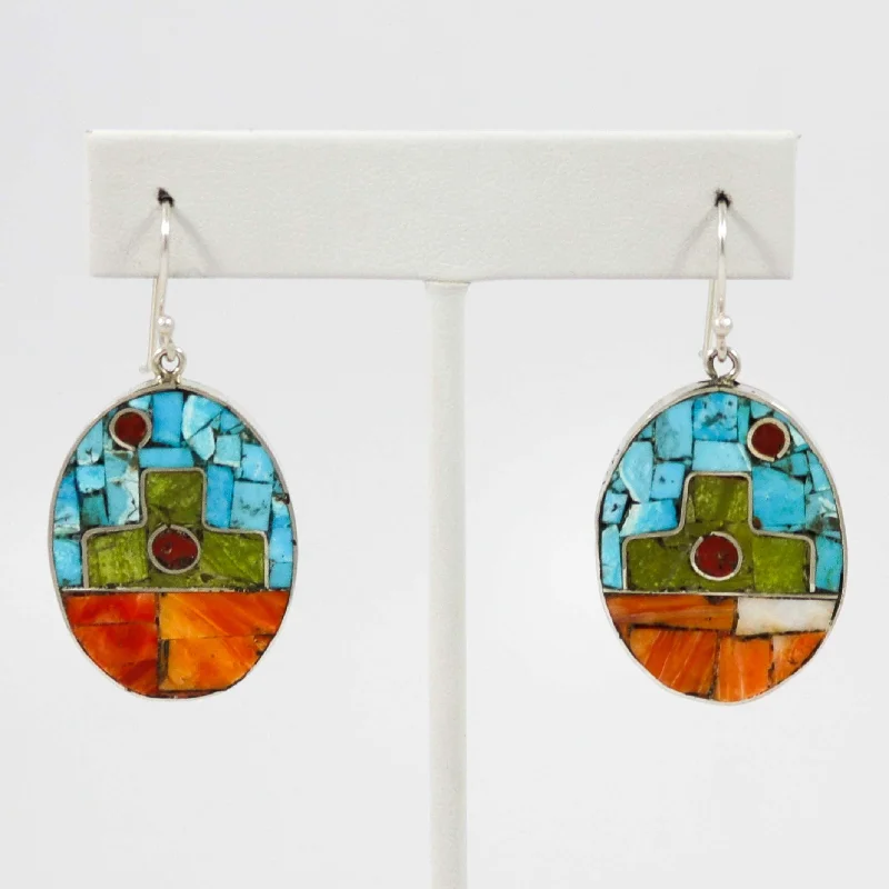 Inlay Earrings