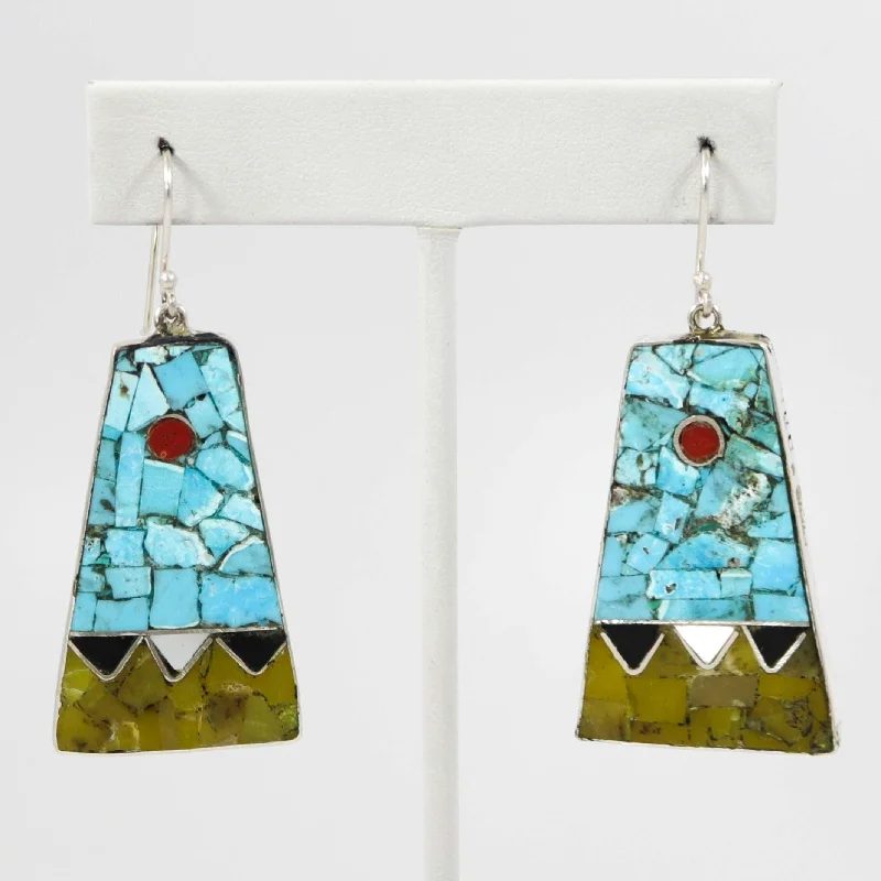 Inlay Earrings