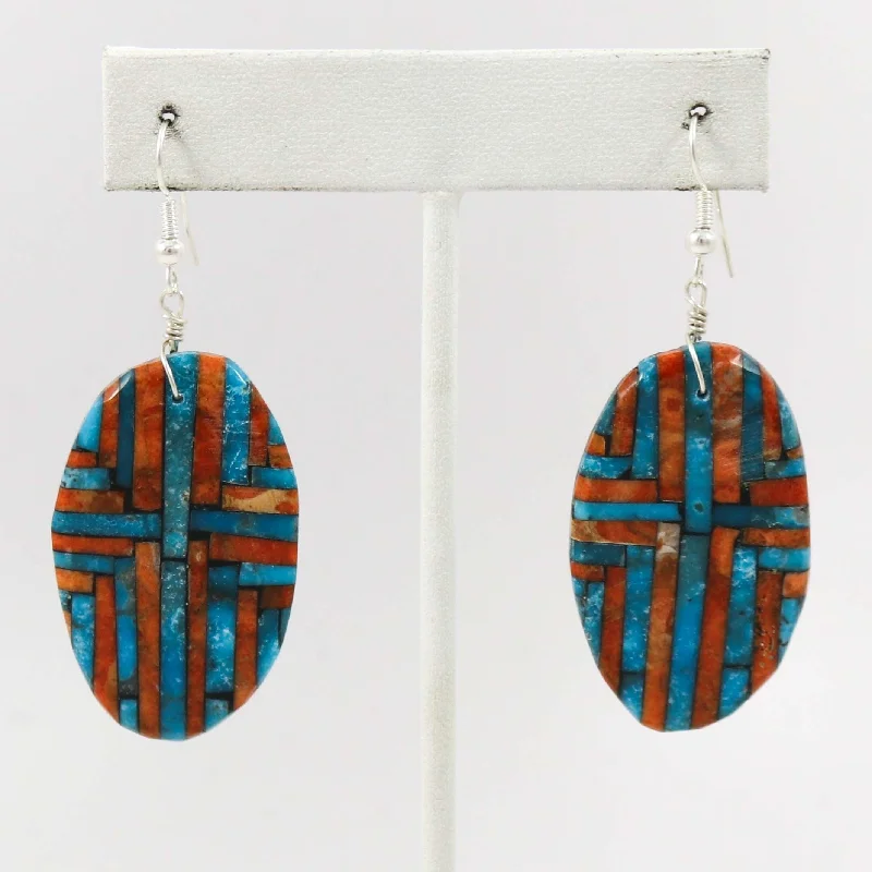 Inlay Shell Earrings