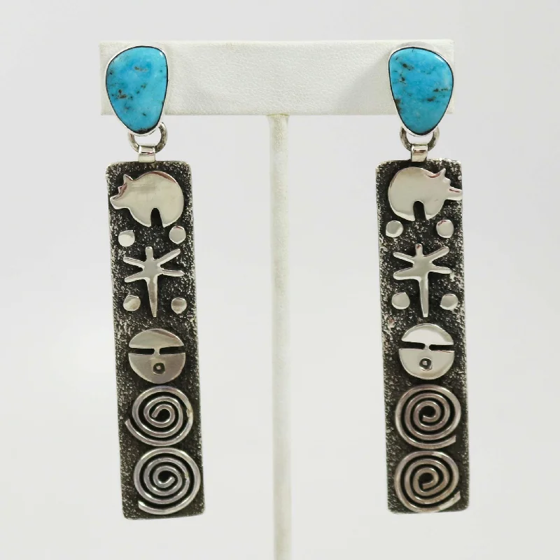 Kingman Turquoise Earrings