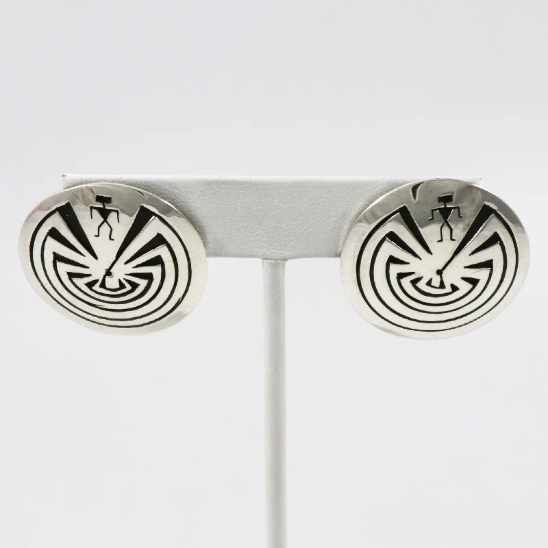 Man in the Maze Earrings