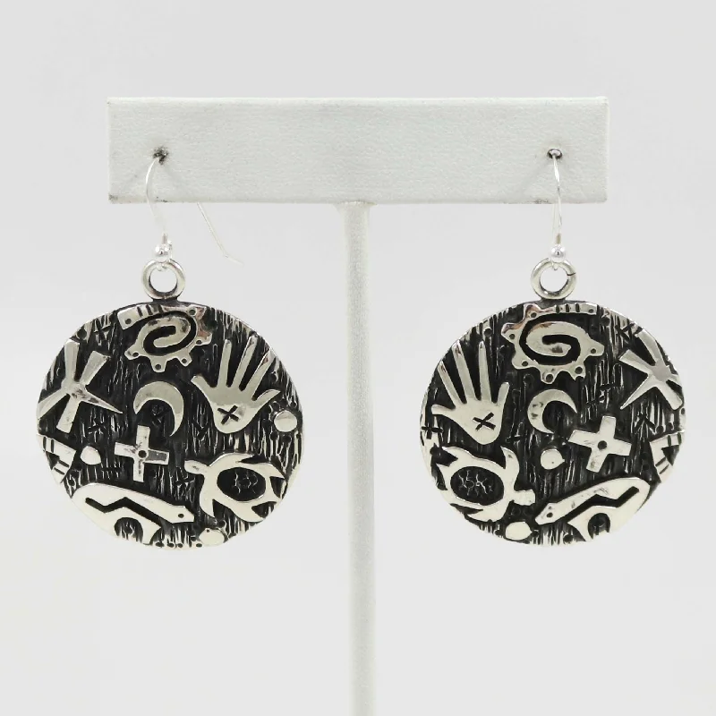 Petroglyph Earrings