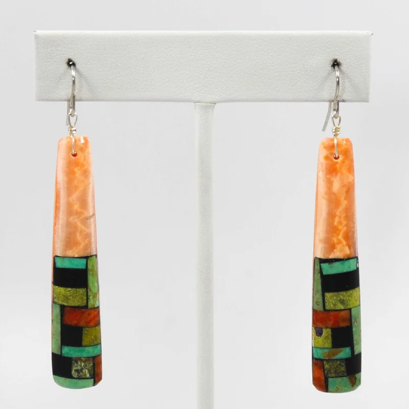 Shell Inlay Earrings