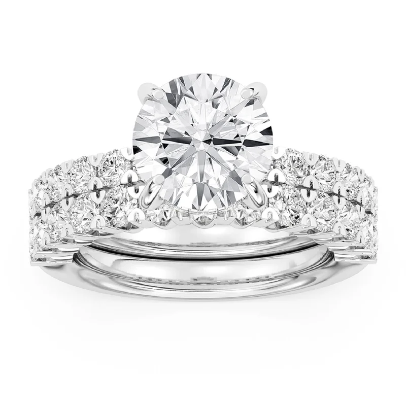 Signature EcoLove Diamond Dreams 4-3/4 CTW Lab Grown Diamond Bridal Set in Platinum